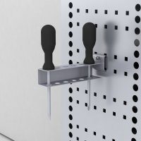 Werkzeughaken mit 6 Löcher, Ausleger