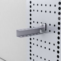 Werkzeughaken mit 6 Löcher, Ausleger