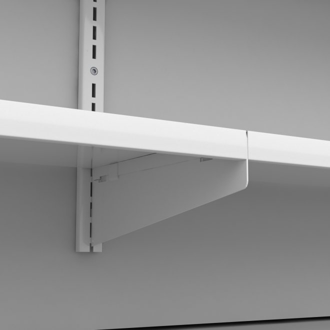 Wandregal 2 Felder mit 10 Böden