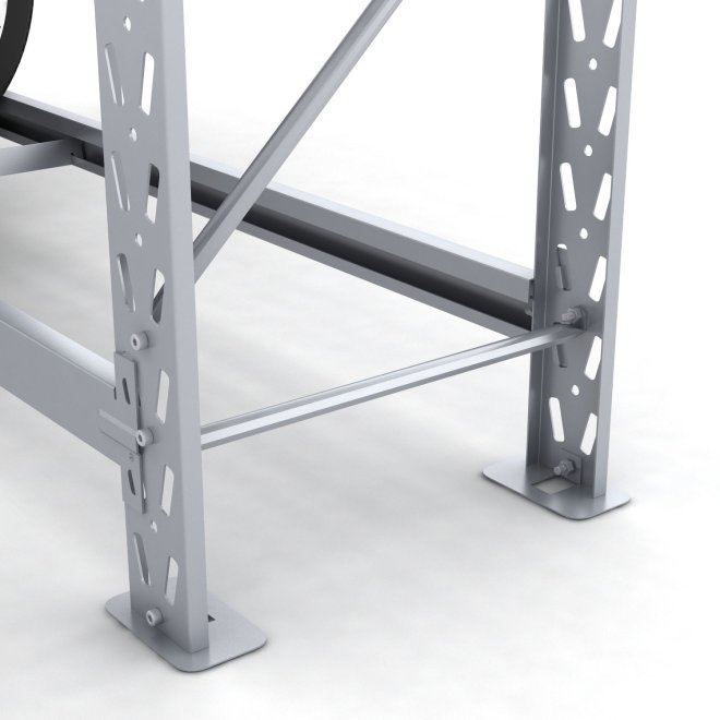 Däckställ 5 fack med 4 bärlag (180 däck)