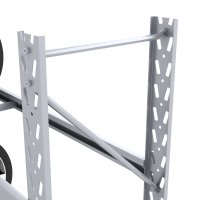 Däckställ 5 fack med 4 bärlag (180 däck)