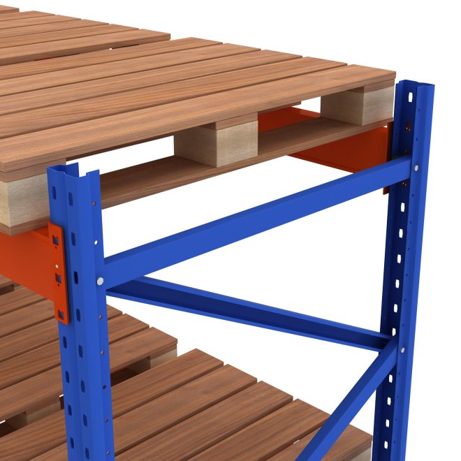 Tillbyggnadsdel pallställ