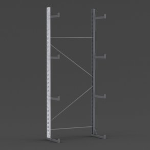 Säule für leichtes Kragarmregal