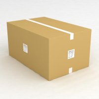 1 Karton mit 24 Regalboxen mit Etikettenhalter