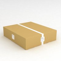 1 karton med 32 Plastlda med etiketthllare L: 40 x B: 11.7 x H: 9 cm