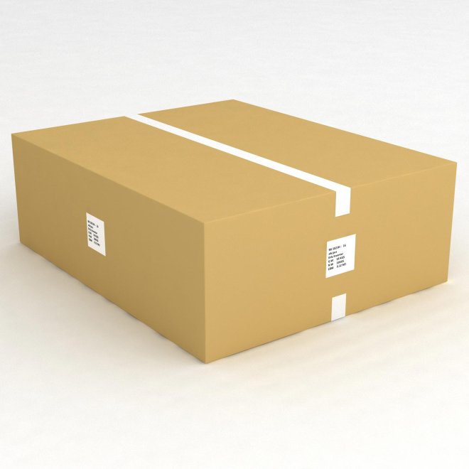 1 kartong med 16 Sorteringslda med etiketthllare: L: 50 x B: 23.5 x H: 14 cm