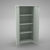 Materialschrank aus Stahl