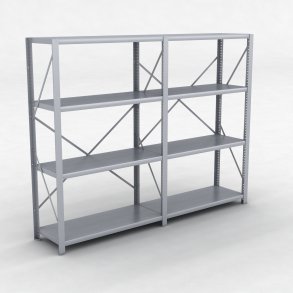 Stlhylla H: 160 x L: 205 x D: 40 cm