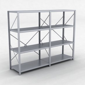 Stlhylla H: 160 x L: 205 x D: 50 cm