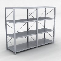 Stlhylla H: 160 x L: 205 x D: 60 cm