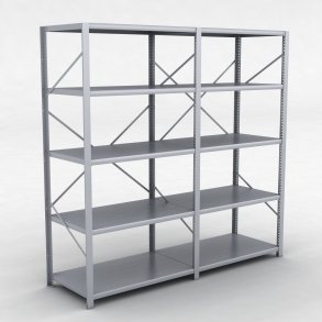 Stlhylla H: 200 x L: 205 x D: 60 cm