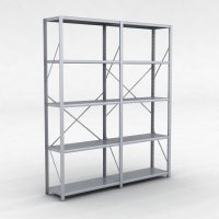 Stlhylla H: 240 x L: 205 x D: 40 cm