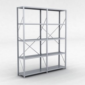 Stlhylla H: 240 x L: 205 x D: 40 cm