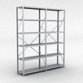 Stlhylla H: 240 x L: 205 x D: 40 cm