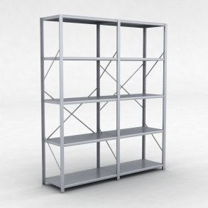 Stlhylla H: 240 x L: 205 x D: 50 cm