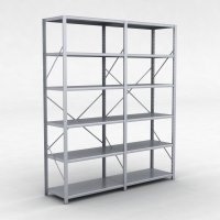 Stlhylla H: 240 x L: 205 x D: 50 cm