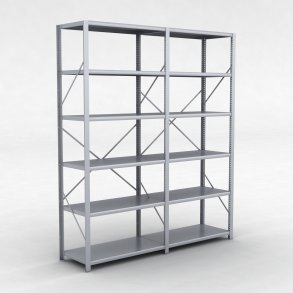 Stlhylla H: 240 x L: 205 x D: 50 cm