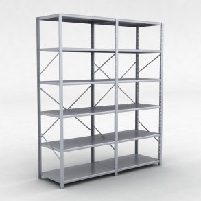 Stlhylla H: 240 x L: 205 x D: 60 cm