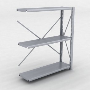 Stlhylla tillbyggnadsdel