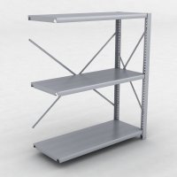 Stahlregal Anbaufeld H�he 120 cm