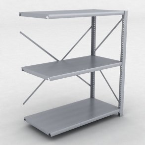 Stlhylla tillbyggnadsdel