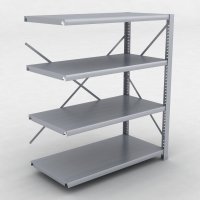 Stahlregal Anbaufeld H�he 120 cm