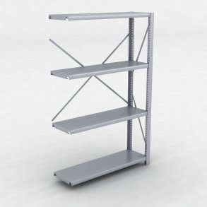 Stlhylla tillbyggnadsdel