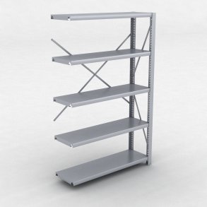 Stlhylla tillbyggnadsdel