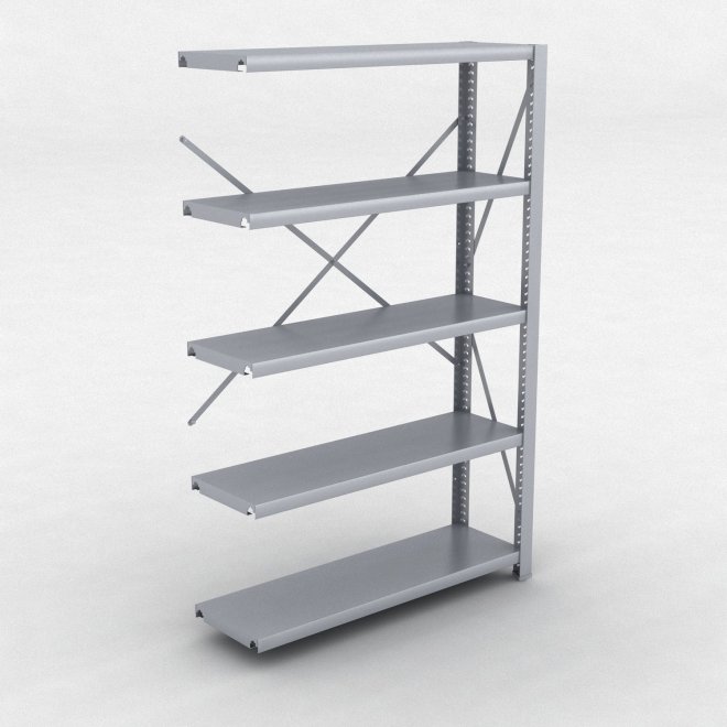 Stlhylla tillbyggnadsdel