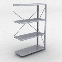 Stahlregal Anbaufeld H�he 160 cm