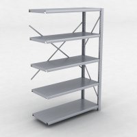 Stahlregal Anbaufeld H�he 160 cm