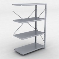 Stahlregal Anbaufeld H�he 160 cm