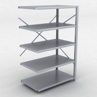 Stahlregal Anbaufeld H�he 160 cm