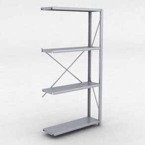 Stlhylla tillbyggnadsdel