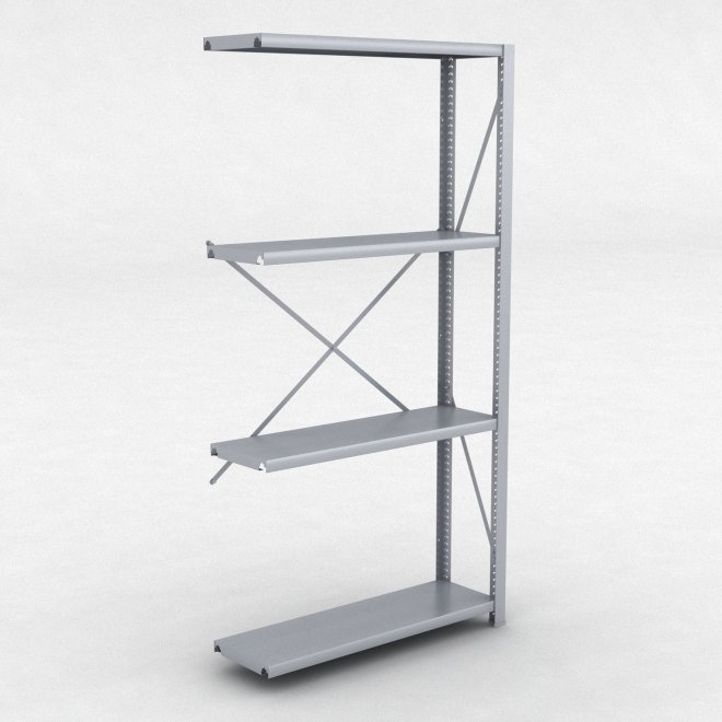 Stlhylla tillbyggnadsdel