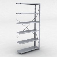 Stahlregal Anbaufeld H�he 200 cm