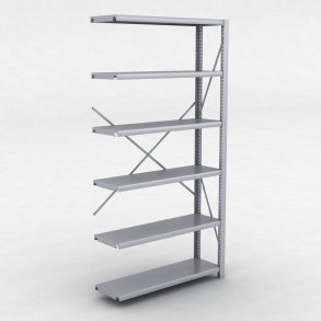 Stlhylla tillbyggnadsdel