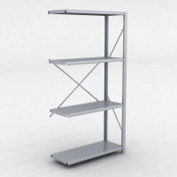 Stahlregal Anbaufeld H�he 200 cm