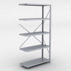 Stlhylla tillbyggnadsdel