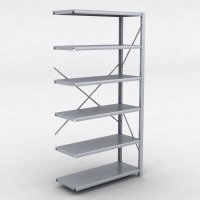 Stahlregal Anbaufeld H�he 200 cm