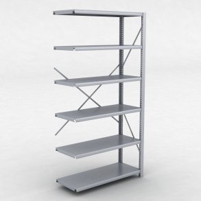 Stlhylla tillbyggnadsdel