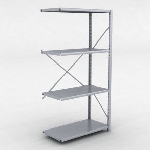 Stlhylla tillbyggnadsdel