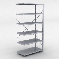 Stahlregal Anbaufeld H�he 200 cm