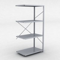 Stahlregal Anbaufeld H�he 200 cm