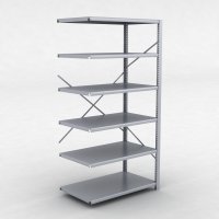 Stahlregal Anbaufeld H�he 200 cm