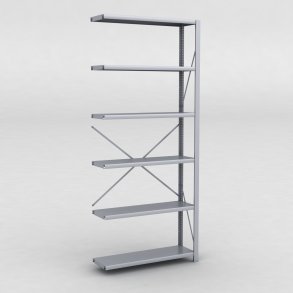 Stlhylla tillbyggnadsdel H: 240 x L: 100 x D: 30 cm