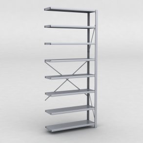 Stlhylla tillbyggnadsdel H: 240 x L: 100 x D: 30 cm