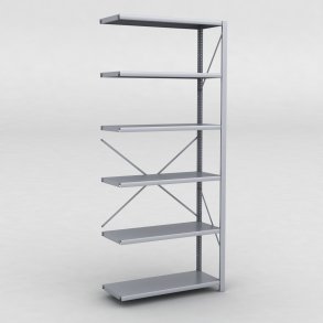 Stlhylla tillbyggnadsdel H: 240 x L: 100 x D: 40 cm