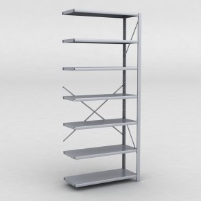 Stlhylla tillbyggnadsdel H: 240 x L: 100 x D: 40 cm