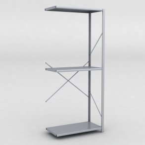 Stlhylla tillbyggnadsdel H: 240 x L: 100 x D: 50 cm